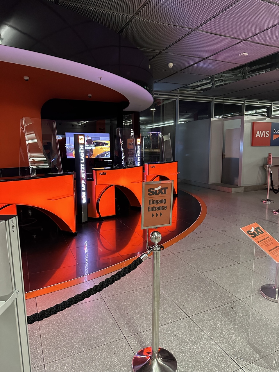 Sixt Schalter CGN