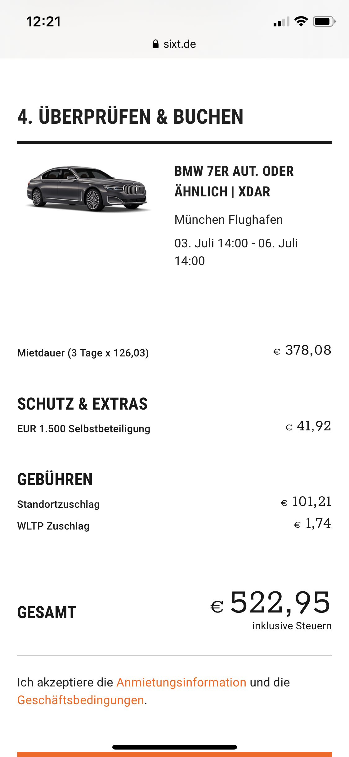 BMW 7er Aut